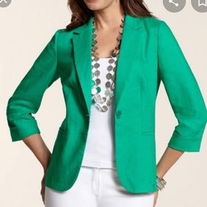 Chico's Green Blazer